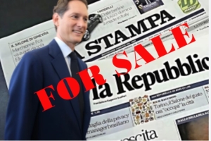 IN VENDITA I GIORNALI DEL PADRONE