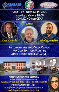 INCONTRO A REGGIO EMILIA