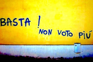 La partitocrazia non vuole recuperare l'astensionismo