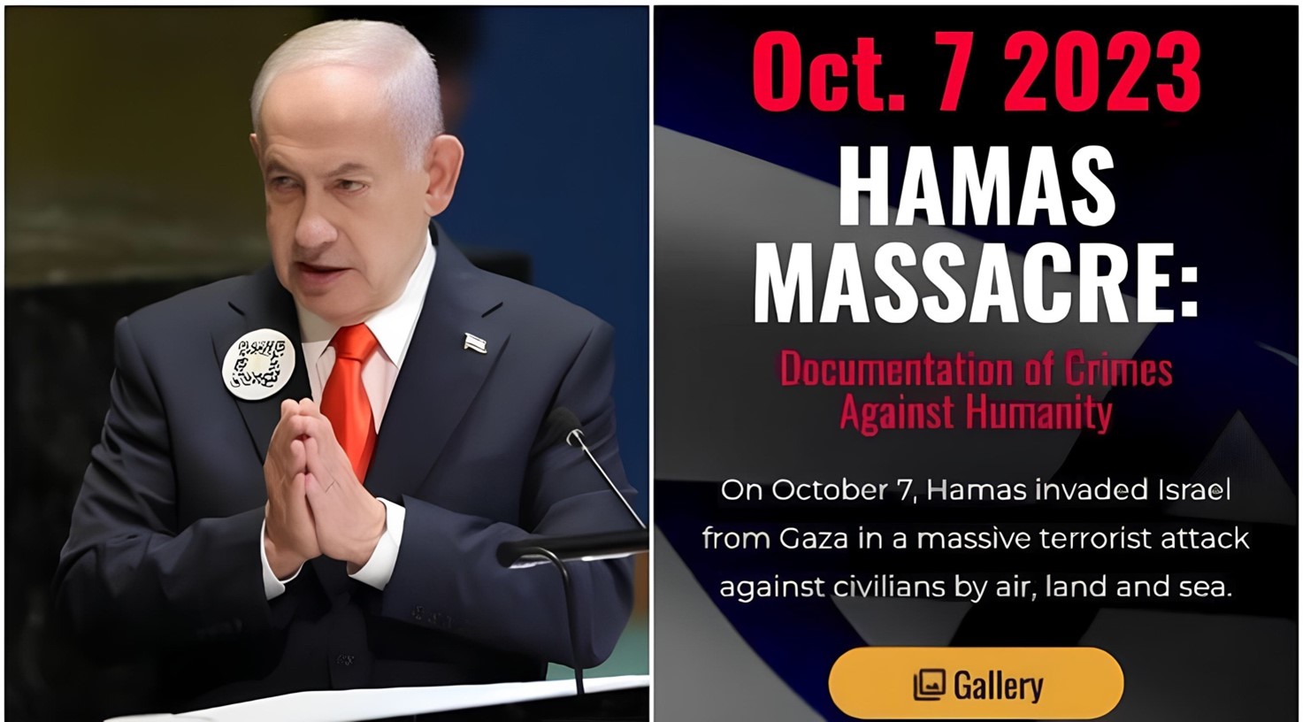 NETANYAHU ALL'ONU: TRA "ISRATINE", LAVORO SPORCO E LE DUE PALESTINE