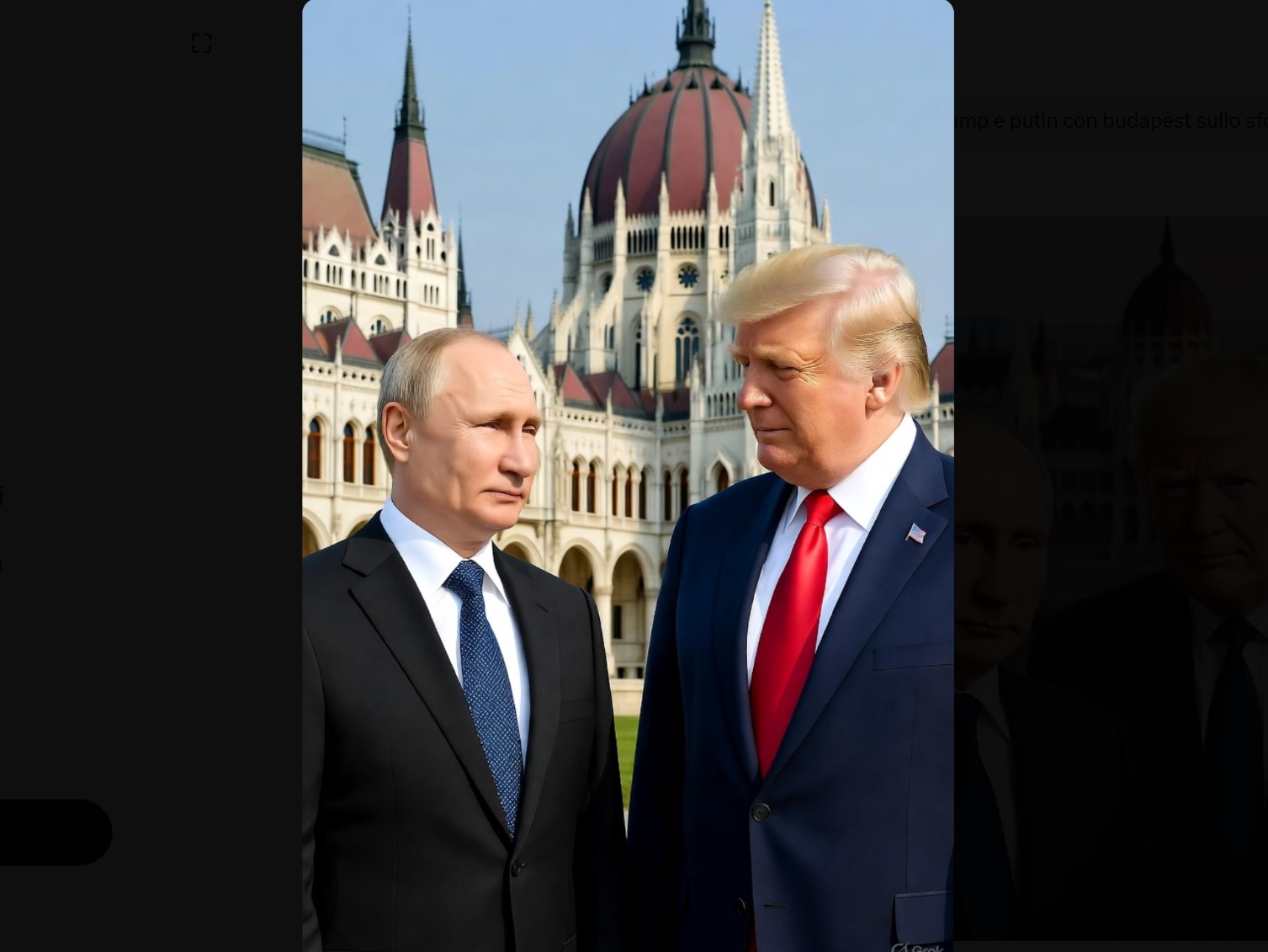 TRUMP A PUTIN “CI INCONTREREMO A BUDAPEST"