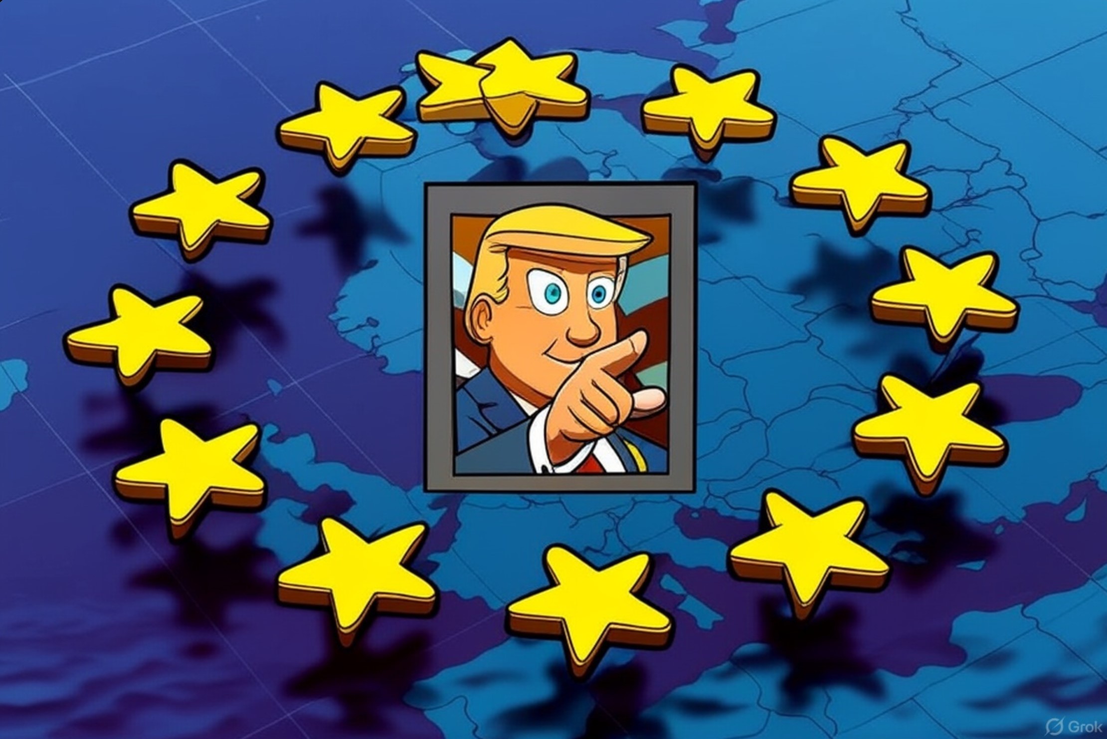 LO SCHIAFFO USA ALL’UE NEL DOCUMENTO STRATEGICO 2025