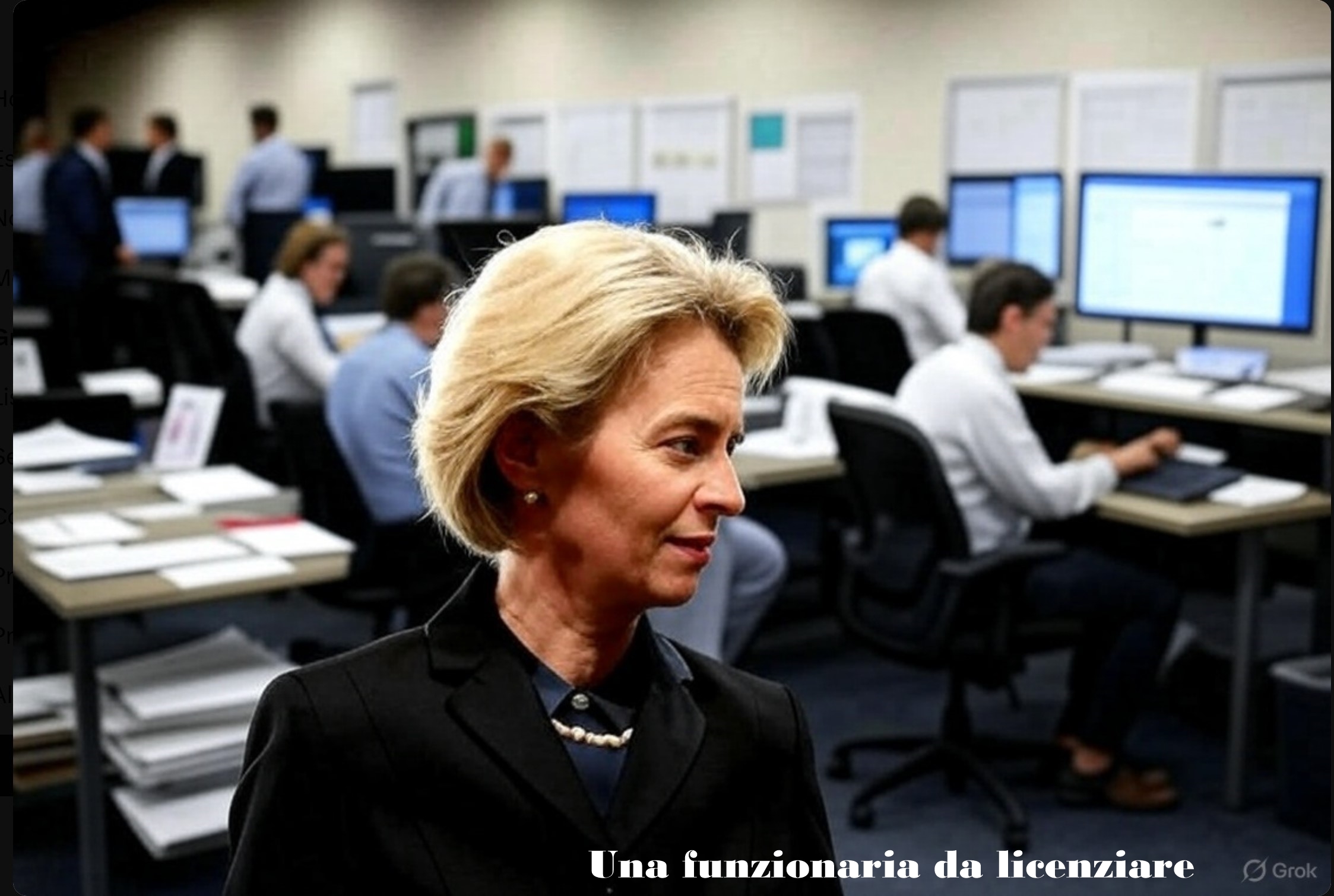 PRIORITÀ DEMOCRATICA, LICENZIARE LA VON DER LEYEN