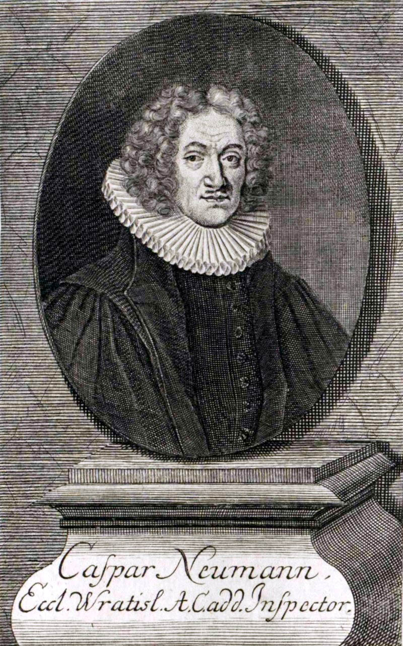 CASPAR NEUMANN, PIONIERE DEGLI STUDI DEMOGRAFICI E DELLA FONOSEMANTICA