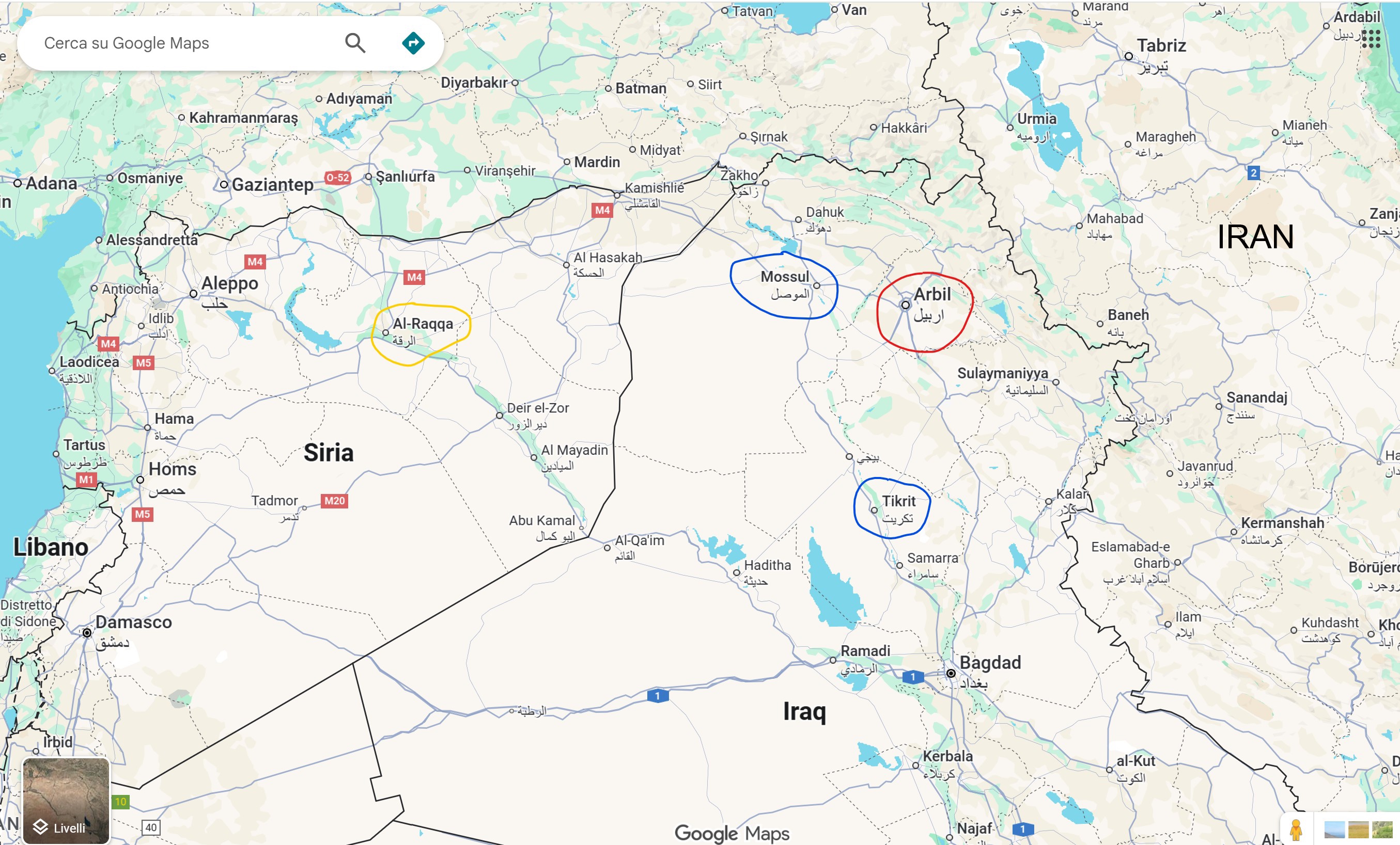 cARTINA iRAN iRAQ FINALE