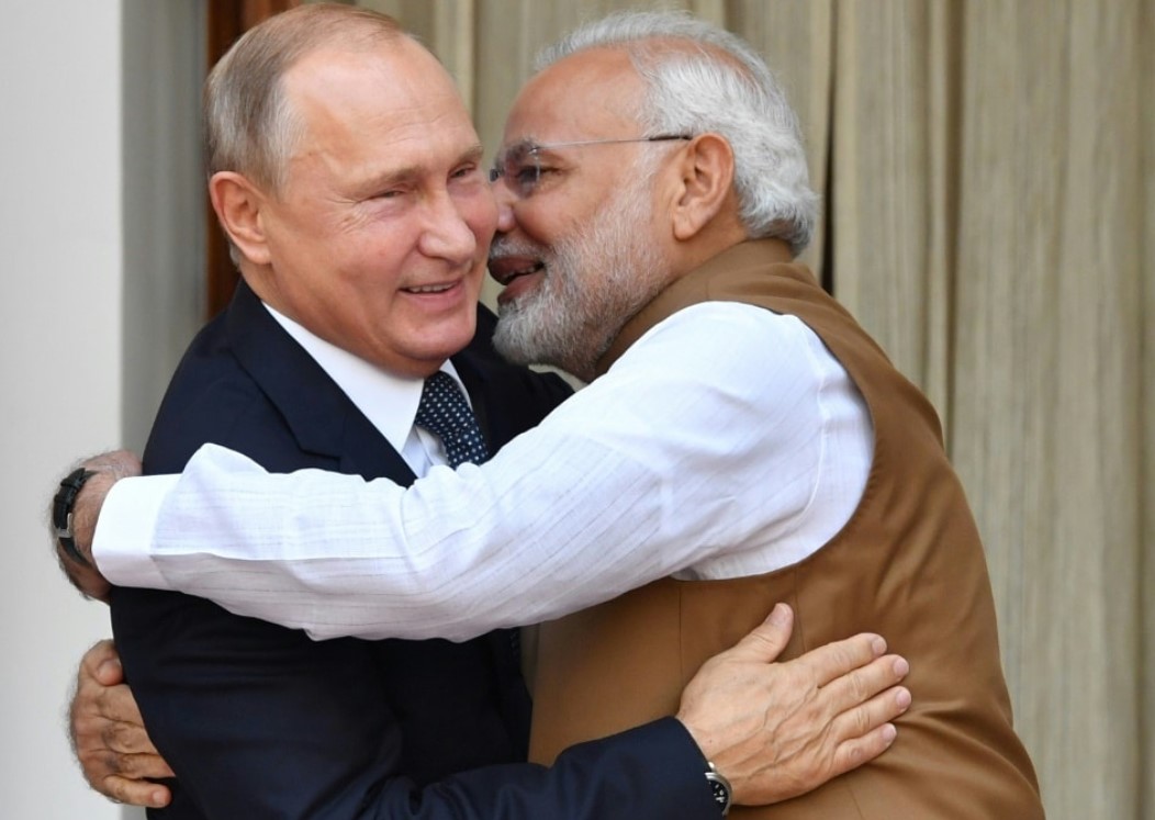PUTIN ACCOLTO DA MODI