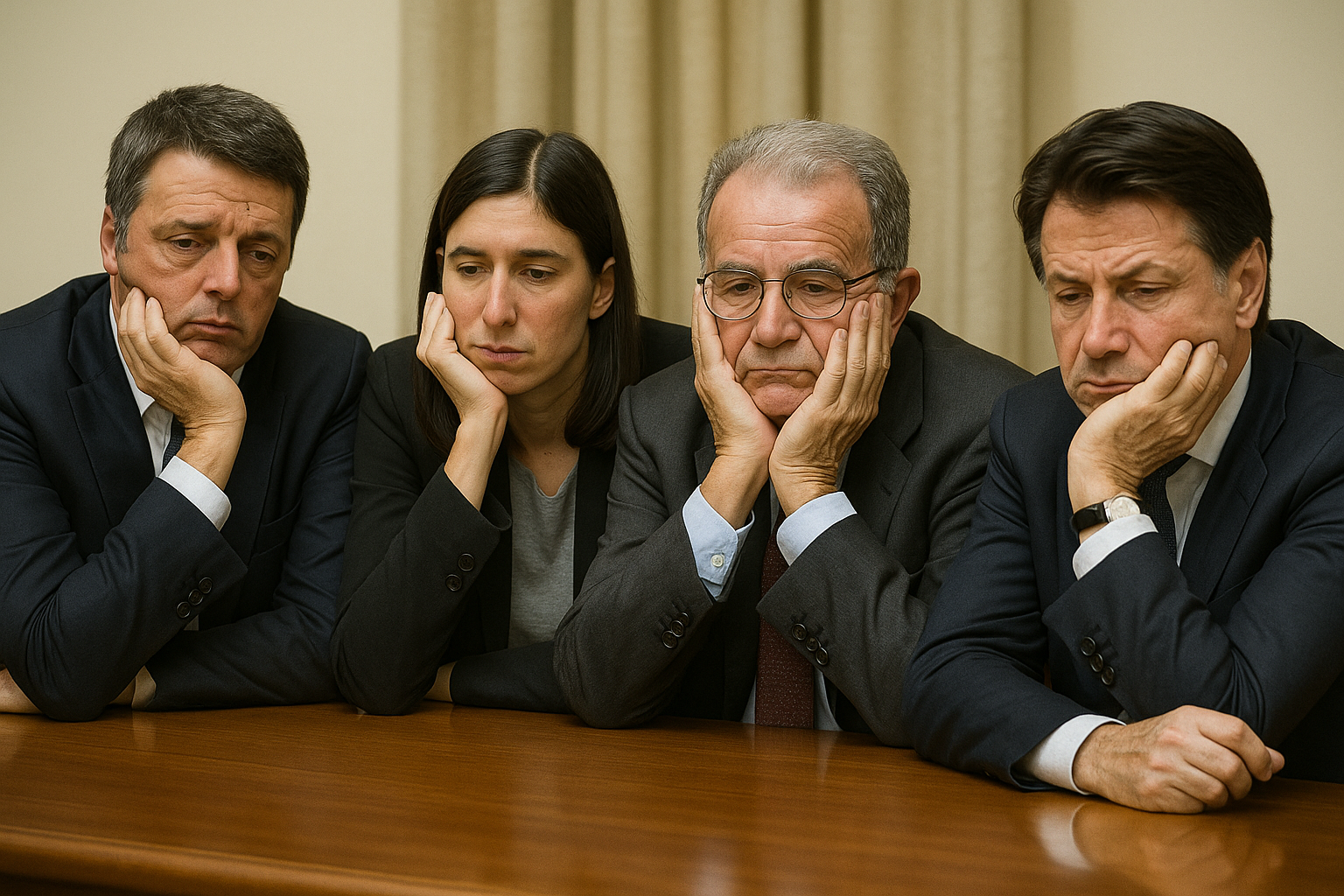 DAZI E DAZIATI: L'OPPOSIZIONE ITALIANA TRA AMNESIE SOVRANISTE E TELEVENDITORI