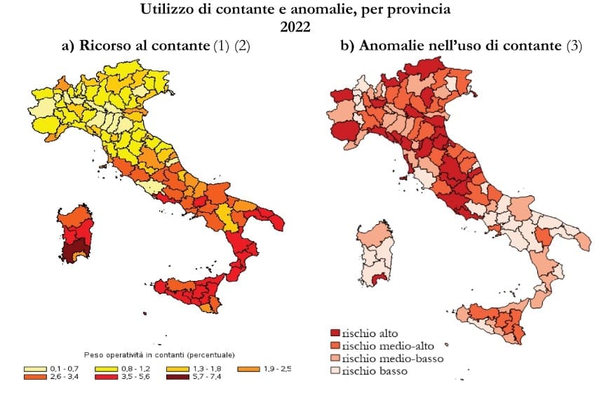 Uno dei grafici contenuti nel Rapporto Annuale 2022 dell’Unità di Informazione Finanziaria (UIF) istituita presso la Banca d’Italia Uno dei grafici contenuti nel Rapporto Annuale 2022 dell’Unità di Informazione Finanziaria (UIF) istituita presso la Banca d’Italia