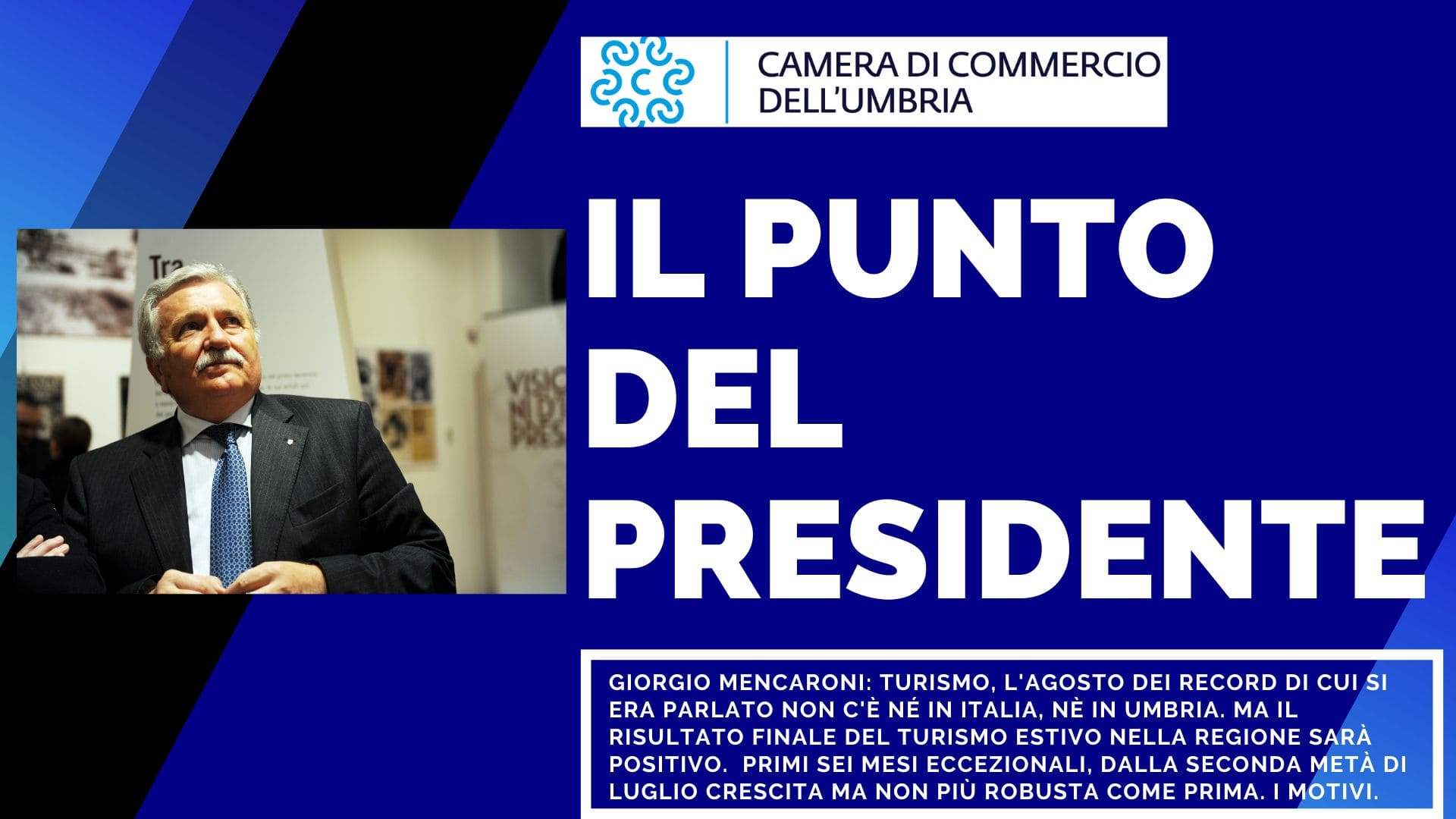 La copertina del video "Il Punto del Presidente" La copertina del video "Il Punto del Presidente"