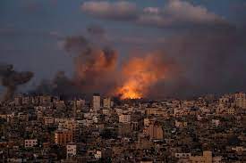Bombardamenti_Gaza_venerdi