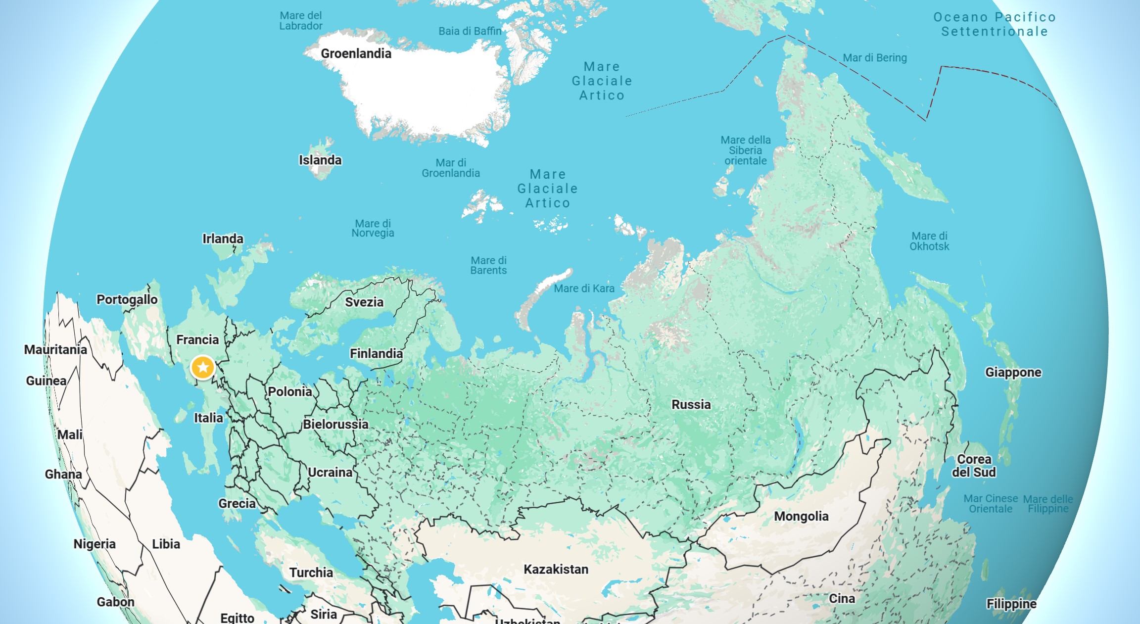 mappamondo
