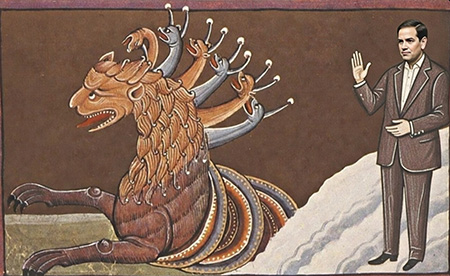 Rubio ha riportato la realtà nel mondo dei folli Apocaliss Rubio