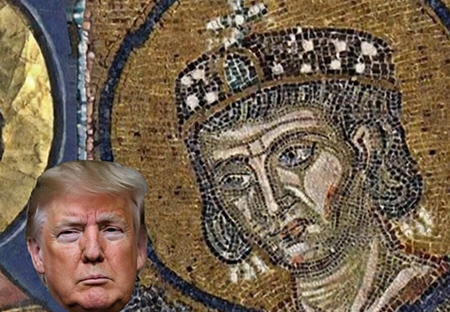 Costantino Trump, in hoc signo vinces Costantino e Trump