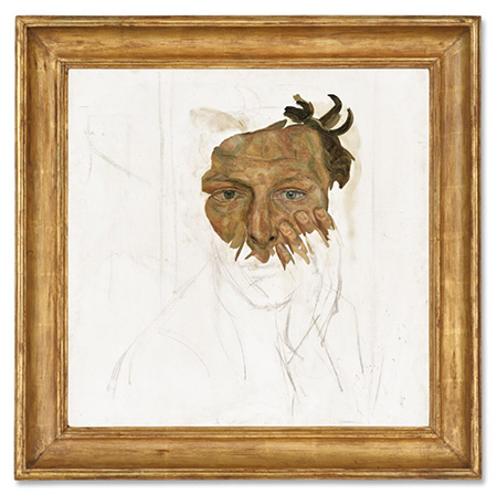 Lucian Freud “Frammento di autoritratto”