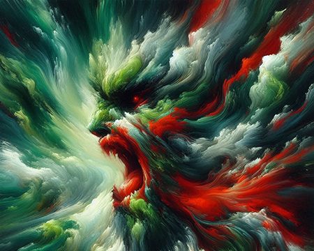 Verdi di rabbia, rossi di ira Verdi di rabbia, rossi di ira