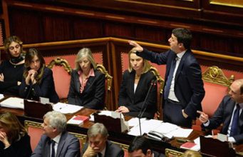 Il muto di Rignano sull’Arno Matteo Renzi al Senato