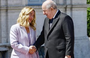 Meloni in Algeria Meloni in Algeria