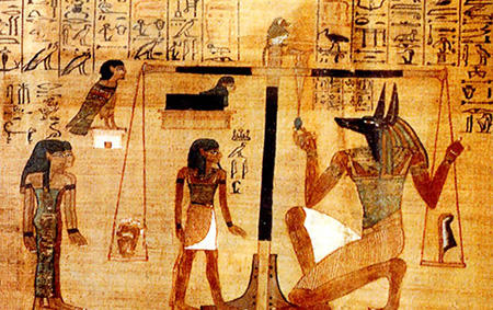 L’annientamento dell’essere per l’eternità Pesatura del cuore, eternità