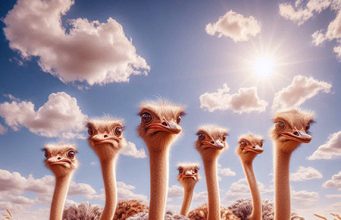 Vogliono continuare a fare gli struzzi struzzi