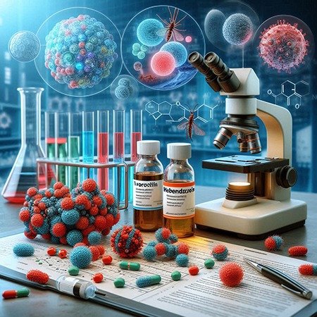 farmaci-ivermectina-mebendazolo due farmaci antiparassitari, ivermectina e mebendazolo