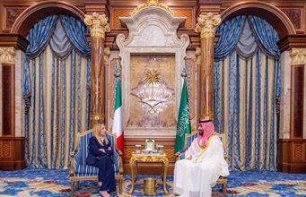 Meloni nel Golfo per rafforzare la cooperazione Meloni - Bin Salman