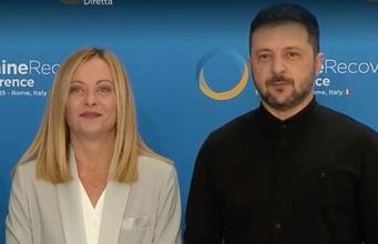 Zelensky incontra a Roma Meloni e Mattarella Meloni - Zlenshy