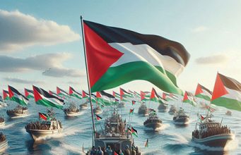 Agenzia viaggi Flottilla flottilla bandiera Palestina
