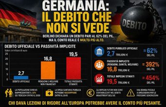 Il grande bluff del debito tedesco e i conti nascosti Germania il debito che non si vede