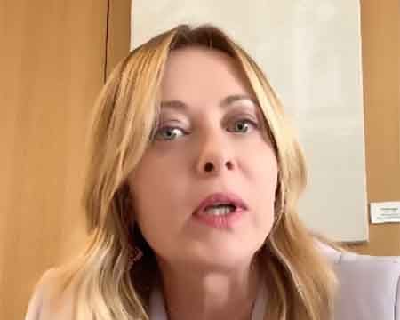 Meloni: “Io e l’Italia non imploriamo mai” Giorgia Meloni
