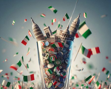 La politica italiana shakerata, non mescolata La politica italiana shakerata