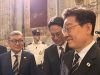 Presidente Repubblica di Corea Lee alla Messa per Pace e Solidarietà Presidente della Repubblica di Corea, Lee Jae-myung