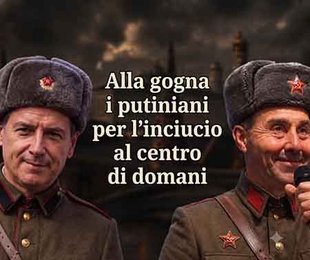 Alla gogna i putiniani