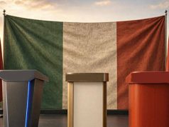 Vannacci occupa lo spazio a destra sinistra, centro, destra