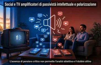 Social e TV amplificatori di passività intellettuale e polarizzazione Social e TV amplificatori di passività intellettuale e polarizzazione