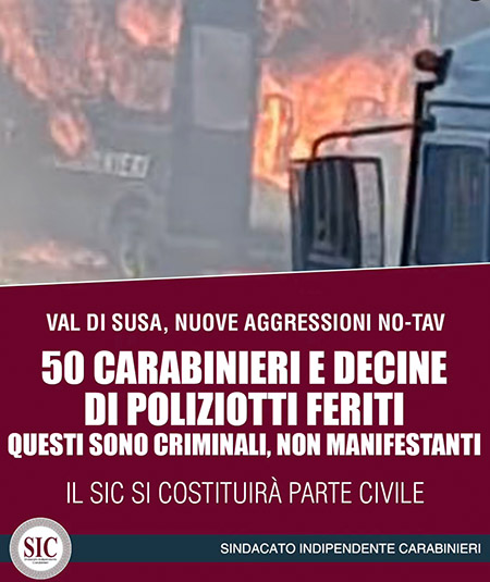 Val di Susa aggressioni No Tav
