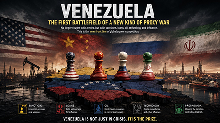 venezuela-proxy-war Venezuela Is the First Battlefield of a New Kind of Proxy War