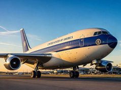 Un missile di Teheran sull’Air Force One Air Force One