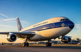 Un missile di Teheran sull’Air Force One Air Force One