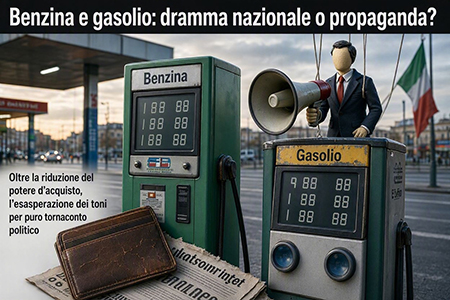 benzina-gasolio Benzina e gasolio: dramma nazionale o propaganda?