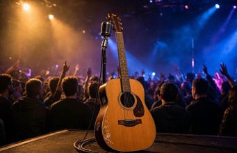Viaggio tra le immortali, sferzanti e poetiche canzoni di Guccini chitarra di Guccini