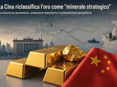 La Cina riclassifica l’oro come “minerale strategico” La Cina riclassifica l'oro come "minerale strategico"