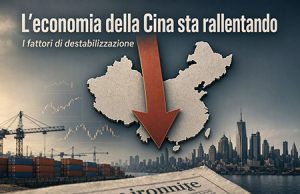 L’economia della Cina sta rallentando L'economia della Cina