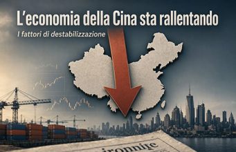 L’economia della Cina sta rallentando L'economia della Cina