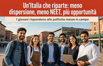 Un’Italia che riparte: meno dispersione, meno NEET, più opportunità Un'Italia che riparte