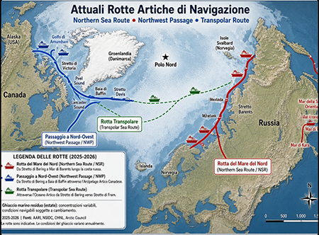 rotte artiche navigazione