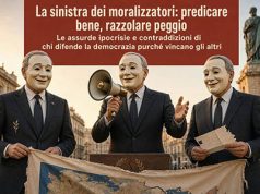 La sinistra dei moralizzatori: predicare bene, razzolare peggio La sinistra dei moralizzatori