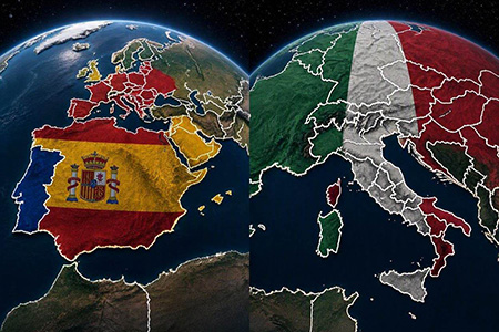spagna-italia Spagna e Italia