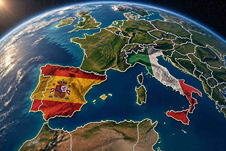spagna_italia Spagna e Italia