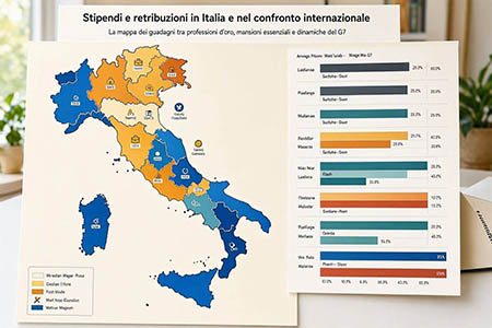 stipendi-e-retribuzioni-in-italia Stipendi e retribuzioni in Italia