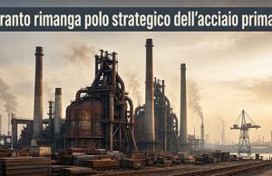 Taranto rimanga polo strategico dell’acciaio primario Taranto rimanga polo strategico dell'acciaio primario